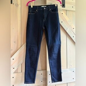 NWOT KanCan High Waisted Skinny Jeans - Dark Blue